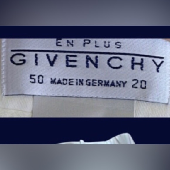 Givenchy - en plus skirt- rare plus size- cream color/ fully lined - pockets - Picture 4 of 7